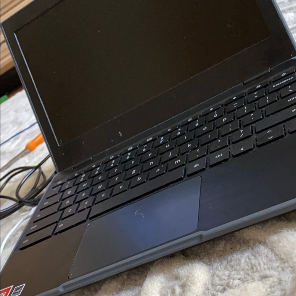 Chrome book with charger